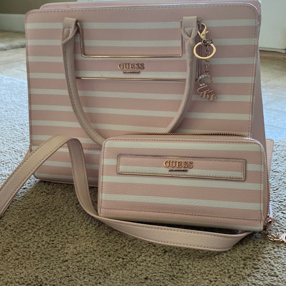 Guess purse and wallet